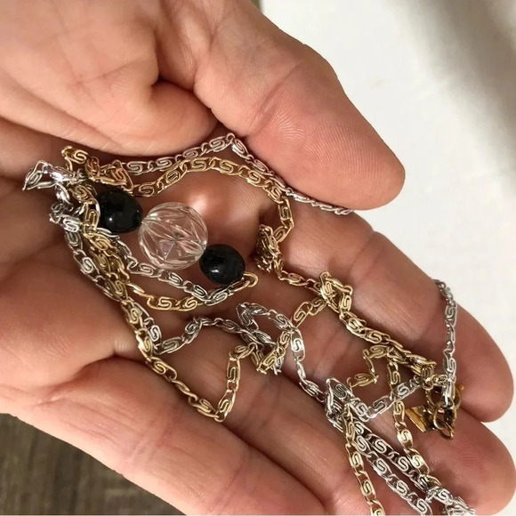 Vintage Sarah Coventry Two Strand Necklace - Picture 8 of 8